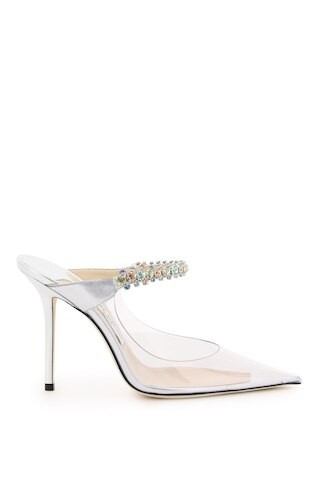 Jimmy choo bing 100 crystal mules | Residenza725 US