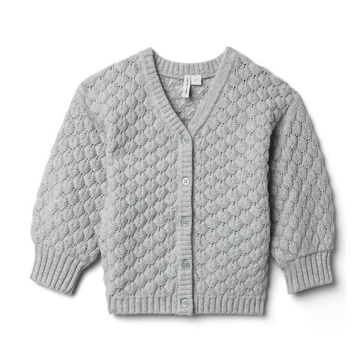 Textured Drop Sleeve Cardigan | Janie and Jack