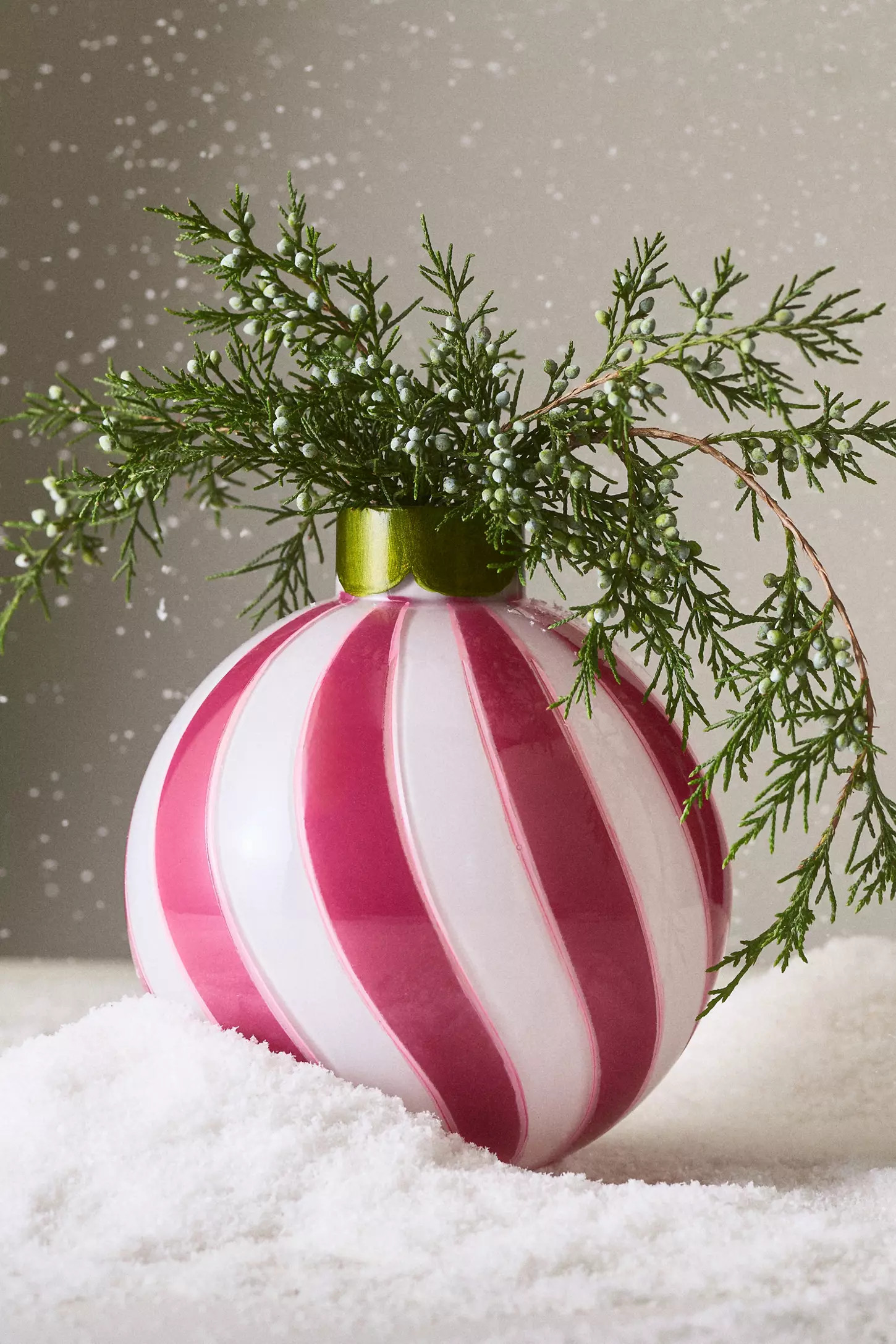 Holiday Round Ornament Vase | Anthropologie (US)