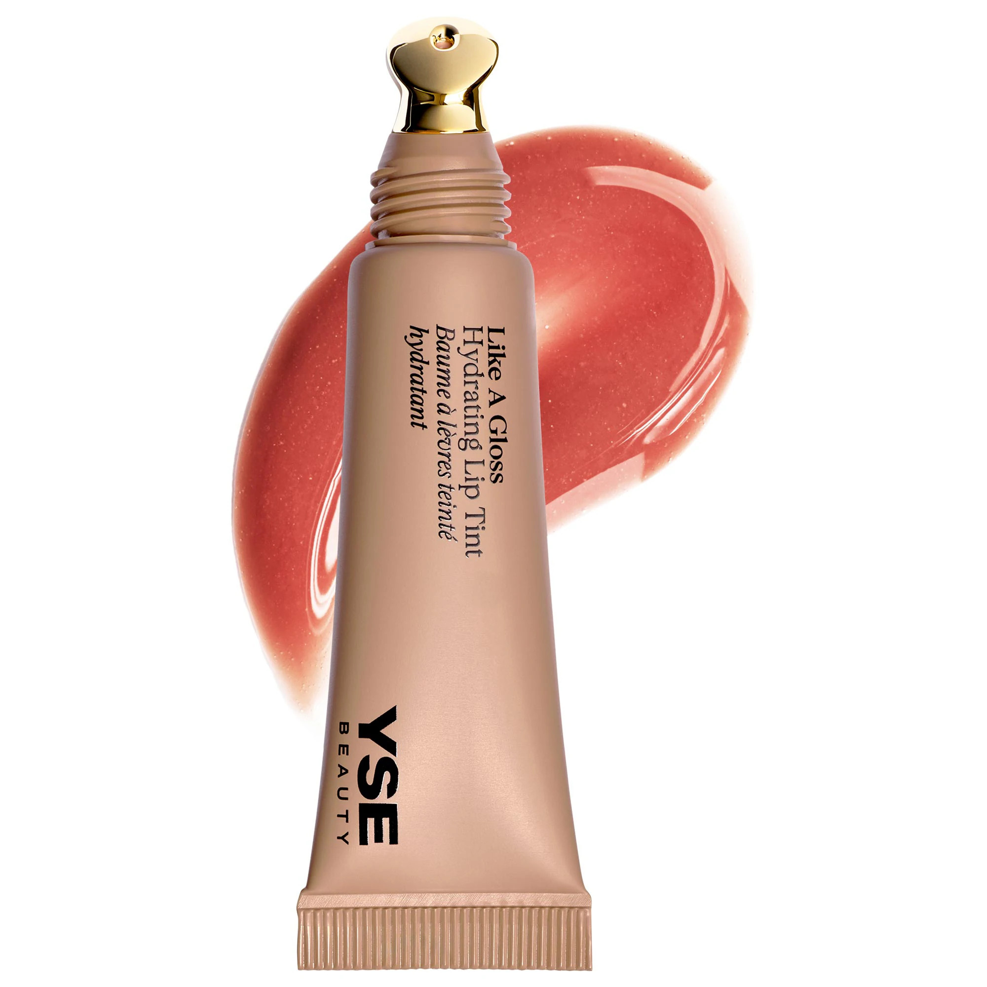 YSE Beauty Like A Gloss 3-in-1 Hydrating Lip Tint Fashionably Late - rose taupe 0.42 oz/12 g | Sephora (US)