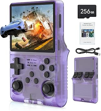 FVBADE 【30000 in 1】 R40S PRO Handheld Game Console 3.5 inch IPS Screen Mini Retro Console 380... | Amazon (CA)