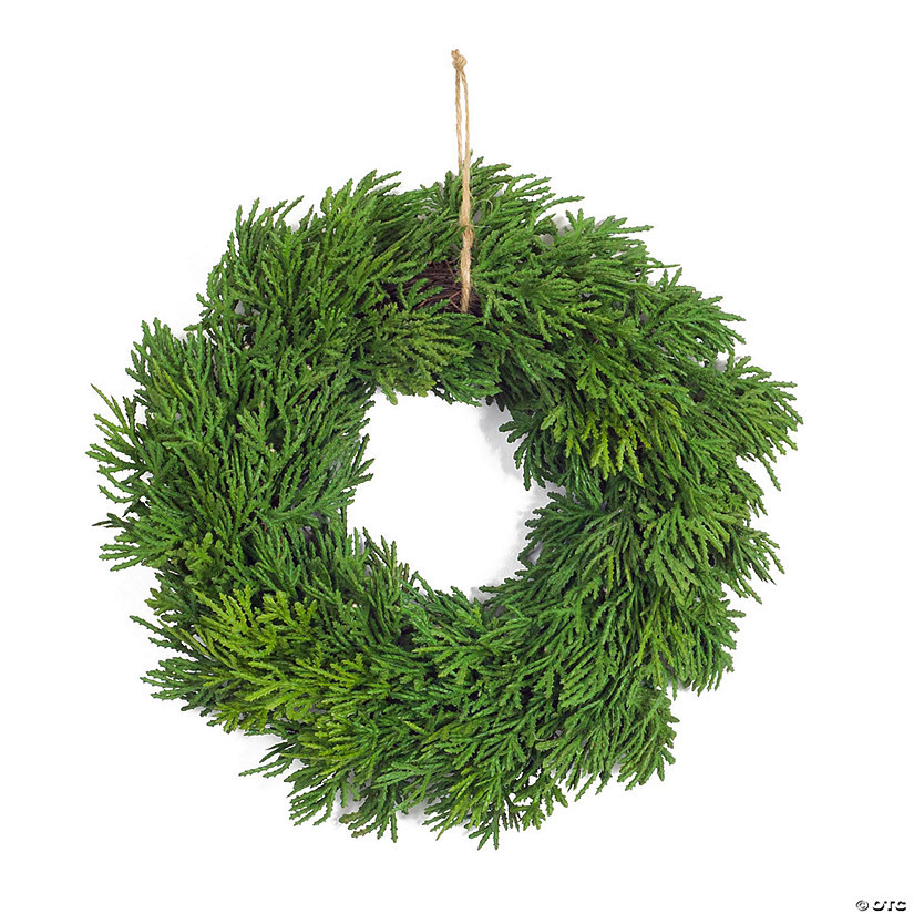 Melrose International Pine Candle Wreath Rings, 12 Inches (Set of 6) | Oriental Trading Company