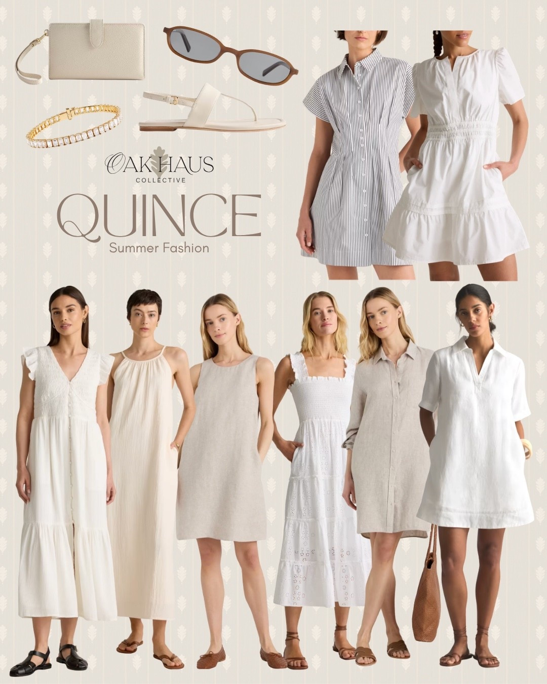 Quince, Summer, Fashion, Style, Chic, Modern, Outfit, Dress, Seasonal, Accessories

#LTKSeasonal #LTKgrwm #LTKootd