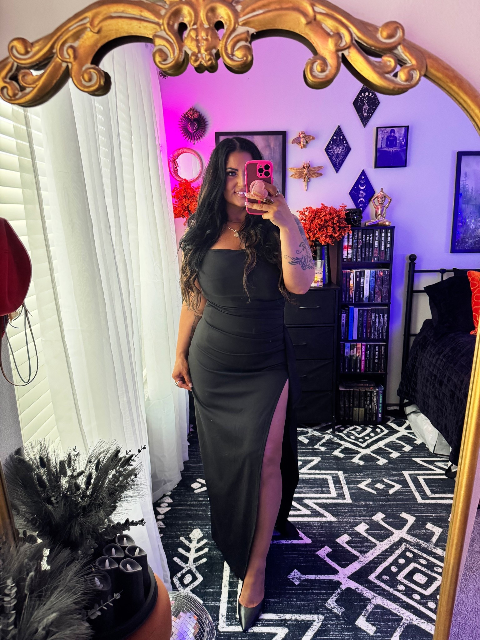 Dress runs true to size. I’m wearing an XL. I’m a 36dd bust, 31 waist. 5’6 height. 

#LTKOver40 #LTKMidsize