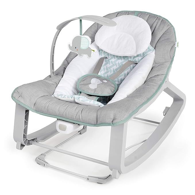 Ingenuity Keep Cozy 3-in-1 Grow with Me Vibrating Baby Bouncer, Seat & Infant to Toddler Rocker, ... | Amazon (US)