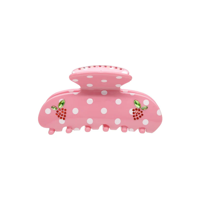 Sweetheart Clip in Lychee Berry Dot | Emi Jay