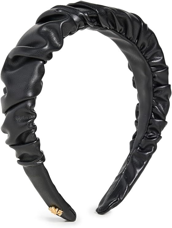 Lele Sadoughi Women's Faux Leather Kelly Headband | Amazon (US)
