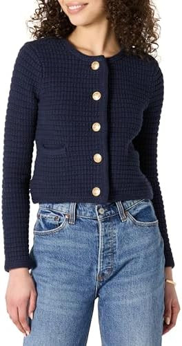 Amazon Essentials Womens Regular-Fit Midweight Cardigan Sweater | Amazon (US)