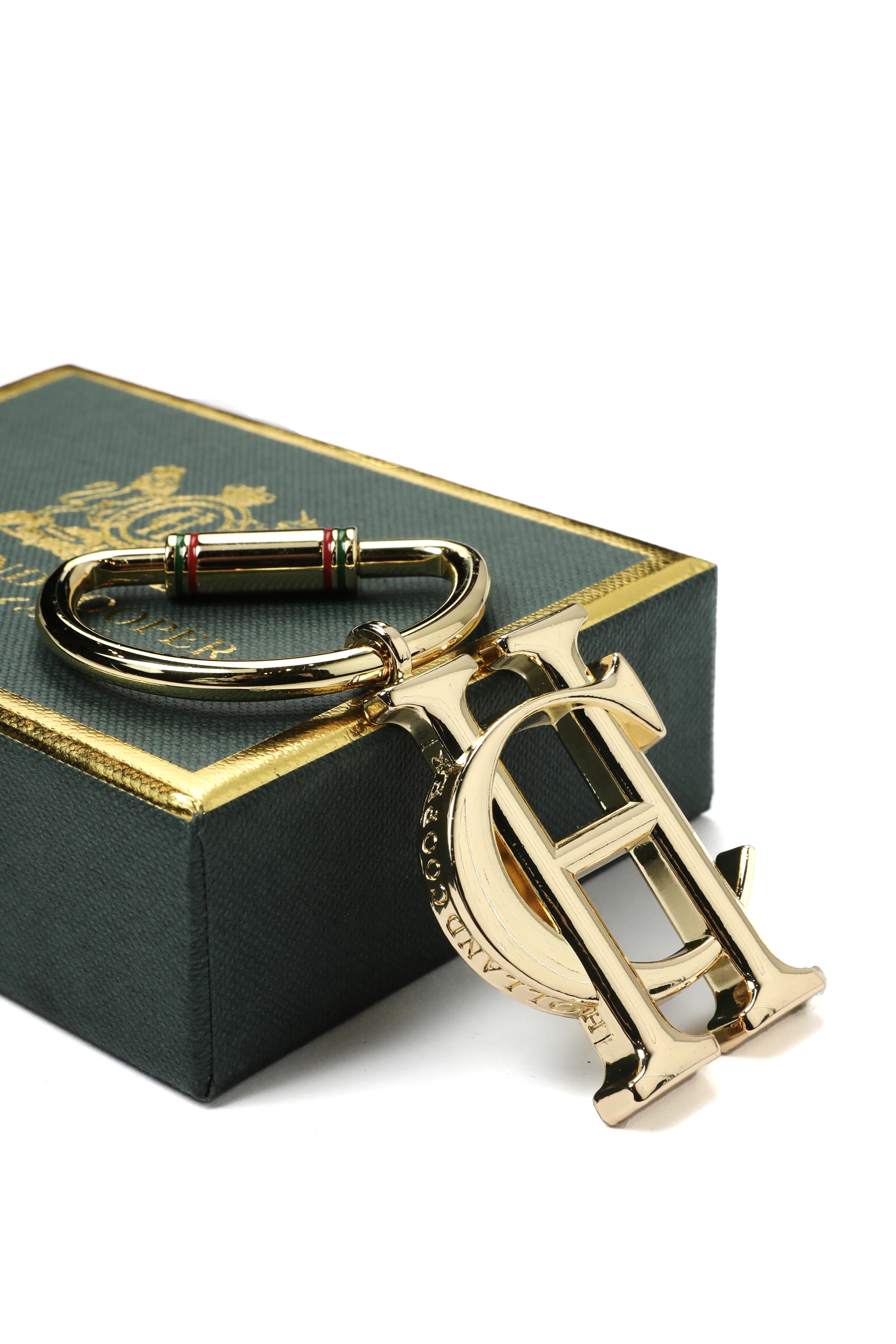 The HC Keyring (Gold) | Holland Cooper