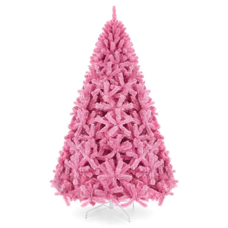 Best Choice Products 6ft Artificial Pink Christmas Full Tree Festive Holiday Decoration w/ 947 Br... | Walmart (US)