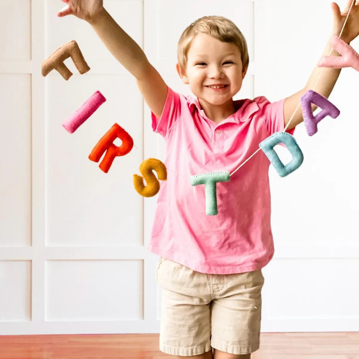 First Day and Last Day of School Sign Wool Felt Garland | SET | Etsy (US)