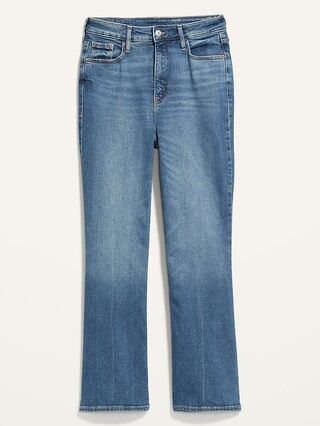 Higher High-Waisted Flare Cropped Jeans for Women | Old Navy (US)