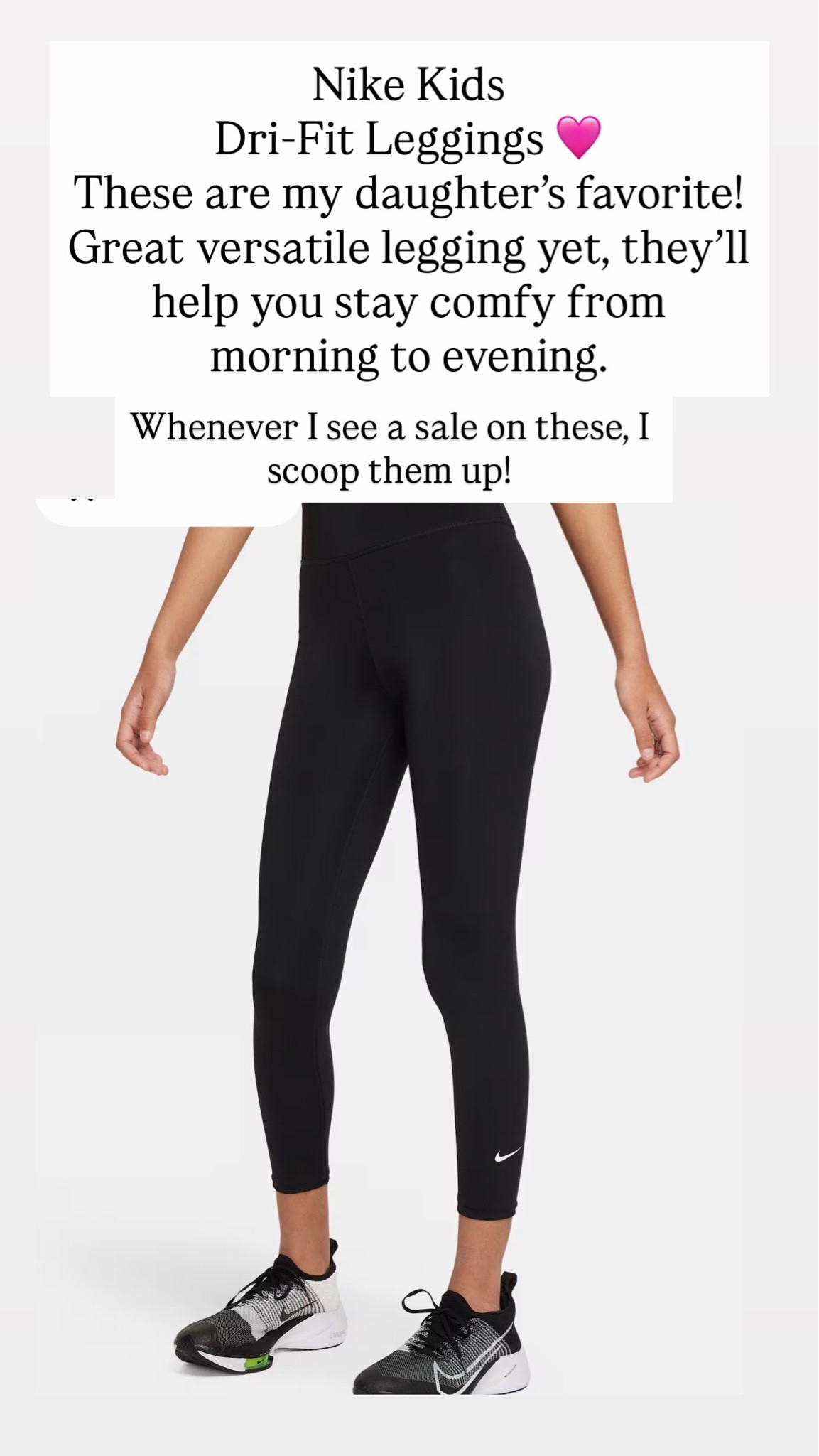 Nike girl leggings are on sale 🩷🩷

#LTKKids