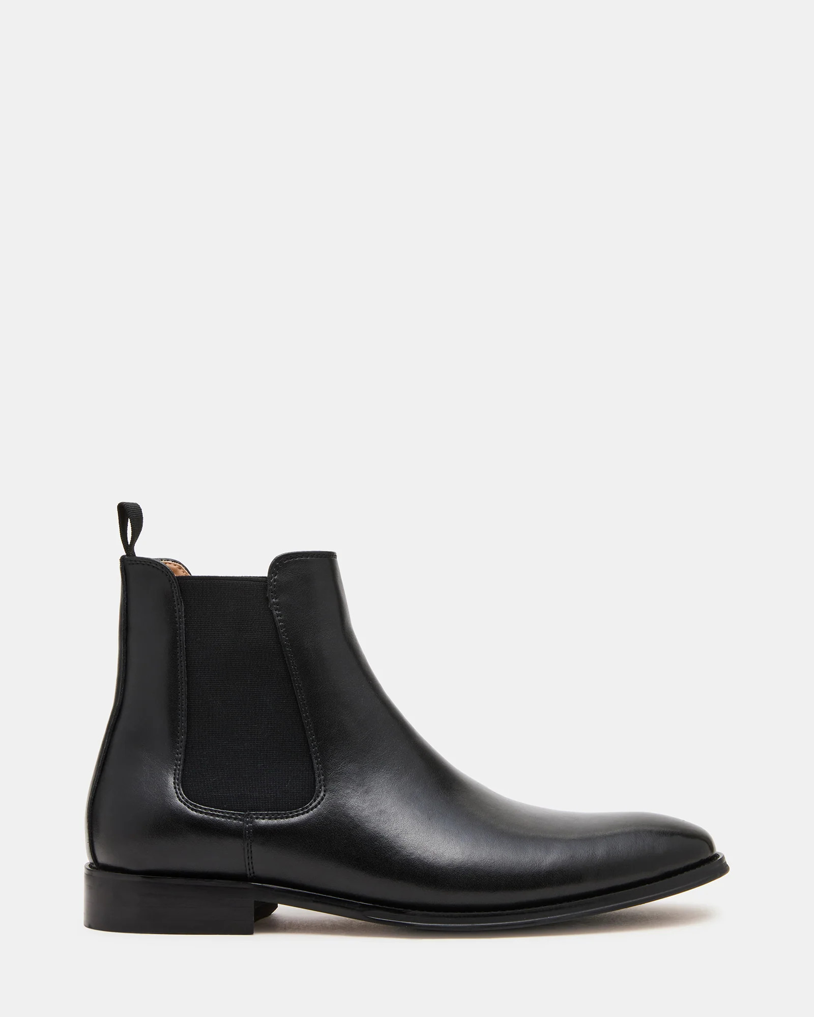 ALDAIR Black Chelsea Men's Ankle Boot | Steve Madden (US)