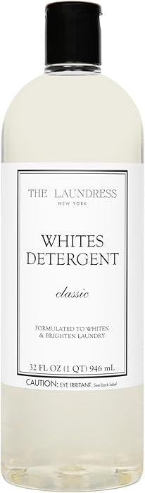 The Laundress Whites Detergent, Concentrated Laundry Detergent Liquid, Whiten & Brighten Clothes,... | Amazon (US)