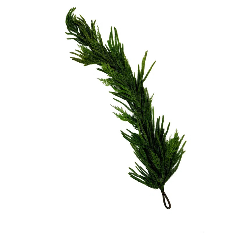 Natural Touch Norfolk Pine Artificial Evergreen Garland 51" | Wayfair North America