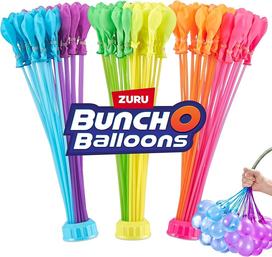 Bunch O Balloons Tropical Party (3 Pack) by ZURU, 100+ Rapid-Filling Self-Sealing Tropical Colore... | Amazon (US)