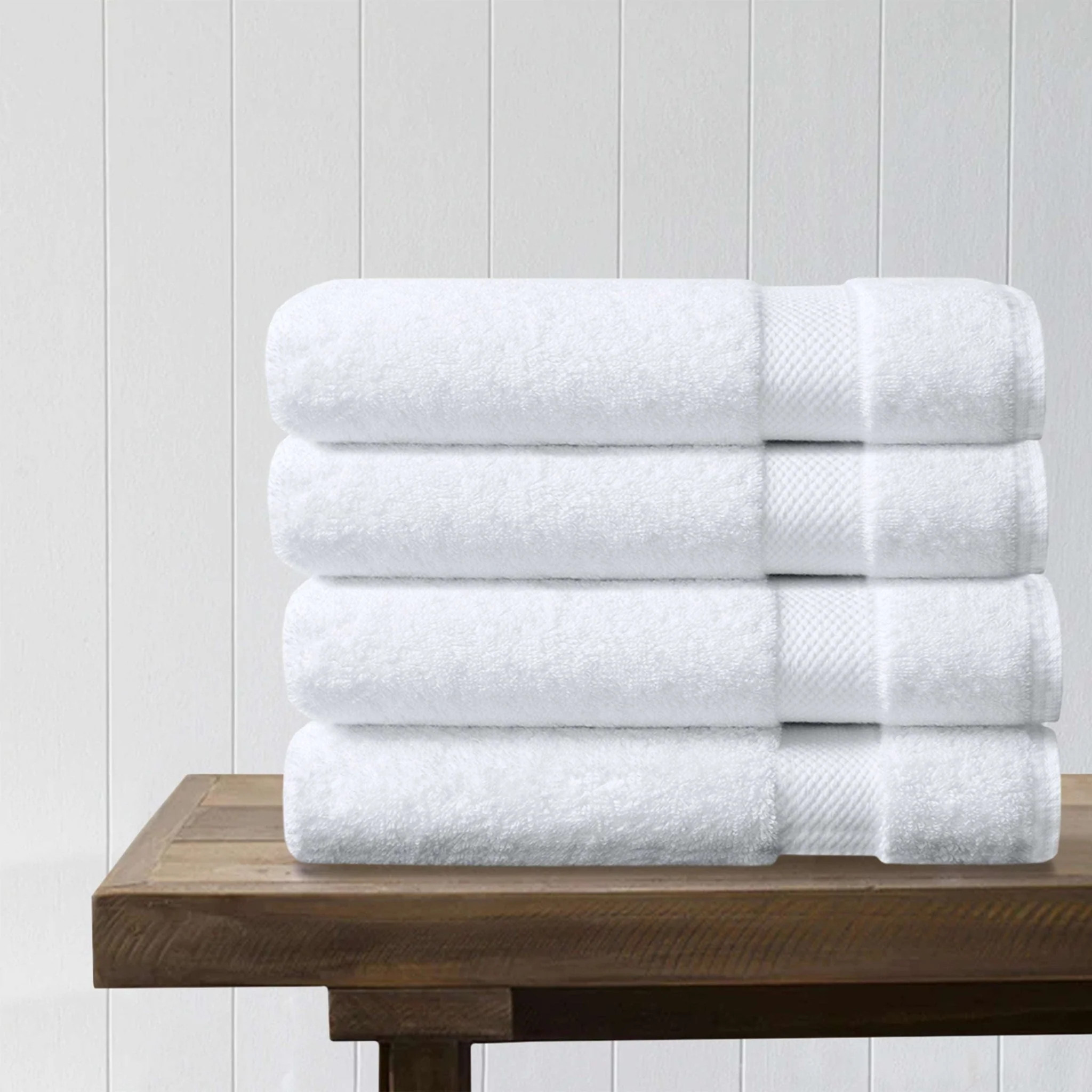 100% Organic Cotton Quick Dry Bath Towel (Pack of 4) | Delara