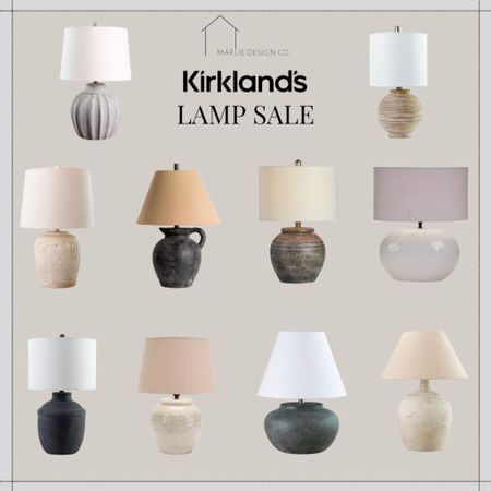 Kirkland Lamp Sale | sale alert | Kirklands | black lamp | white lamp | jug lamp 

#LTKunder100 #LTKunder50 #LTKsalealert