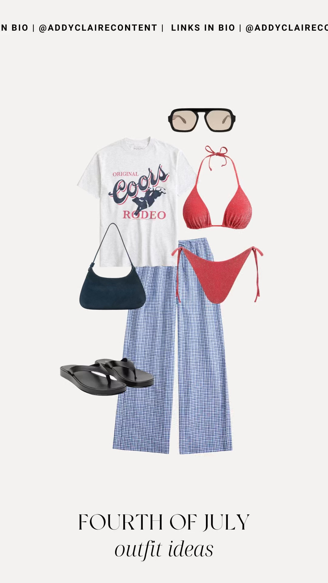 Fourth of July Outfit Inspo☀️
Lake day/ Fourth of July/ Memorial Day outfit/ lake outfit/ swim cover up/ Amazon fashion/ Labor Day 

#LTKSeasonal #LTKSaleAlert #LTKFindsUnder50