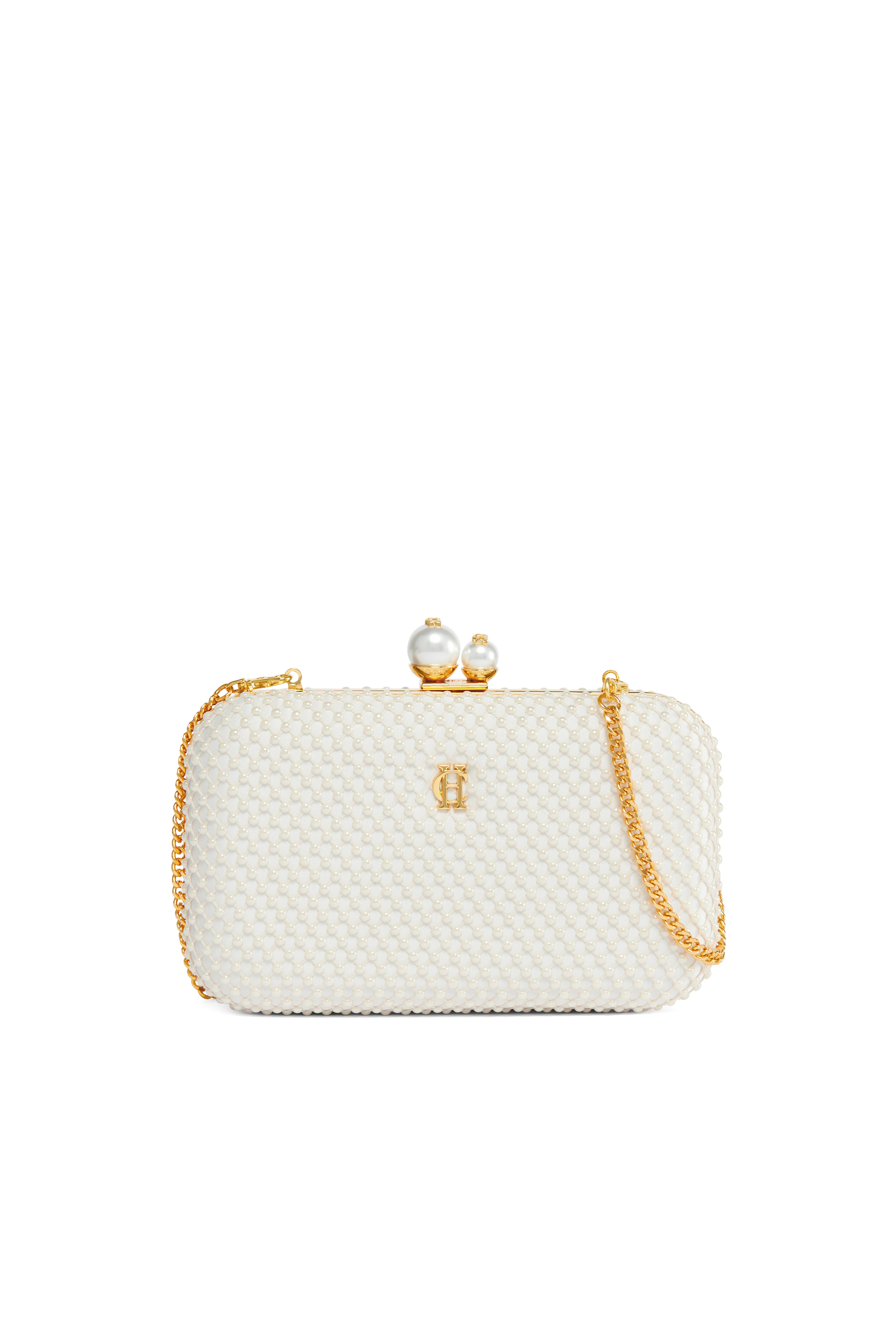 Vienna Evening Bag (Champagne Pearl) | Holland Cooper