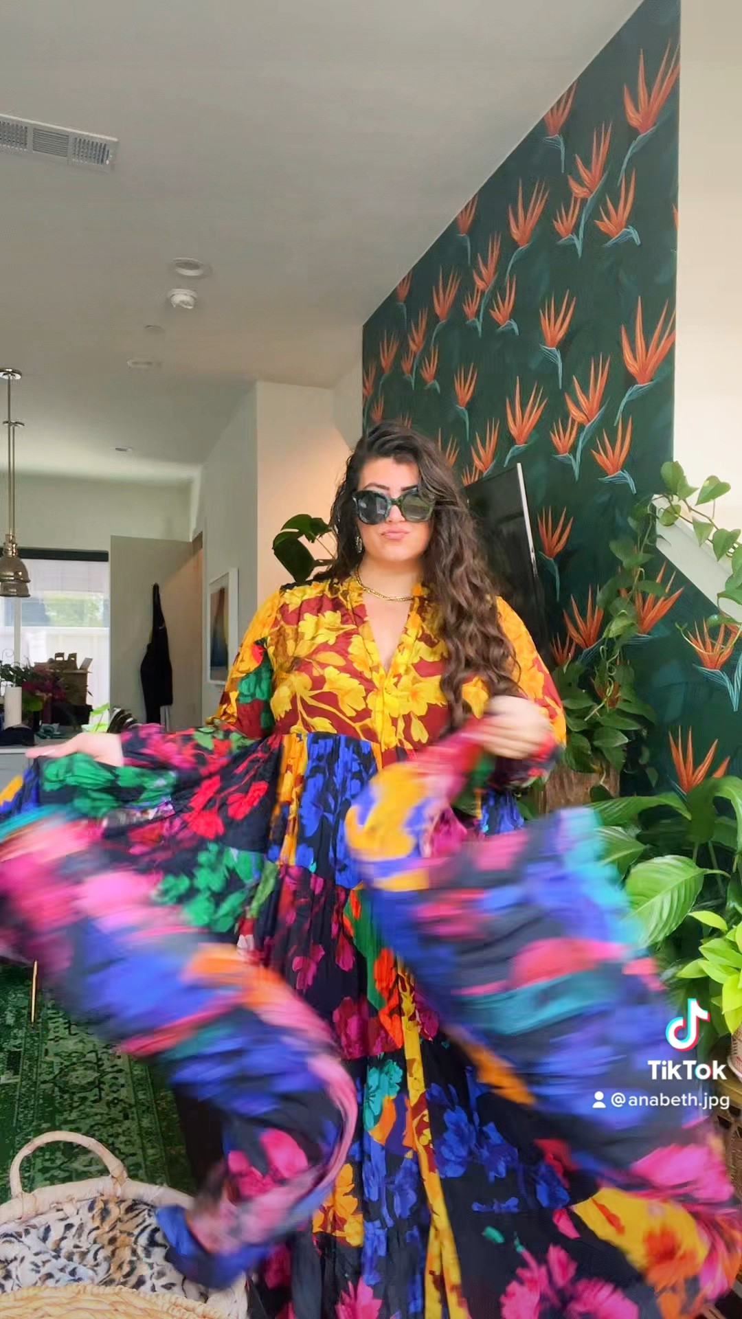 Perfect fall dress for thanksgiving holidays for plus size and size inclusive maxi dress tiered colorful floral print 

#LTKHoliday #LTKcurves #LTKSeasonal