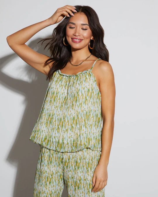 Springtime Sleeveless Blouse | VICI