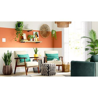 Origin 21 Large (25-65-Quart) 12.6-in W x 11.81-in H Natural Polyrattan Planter Lowes.com | Lowe's