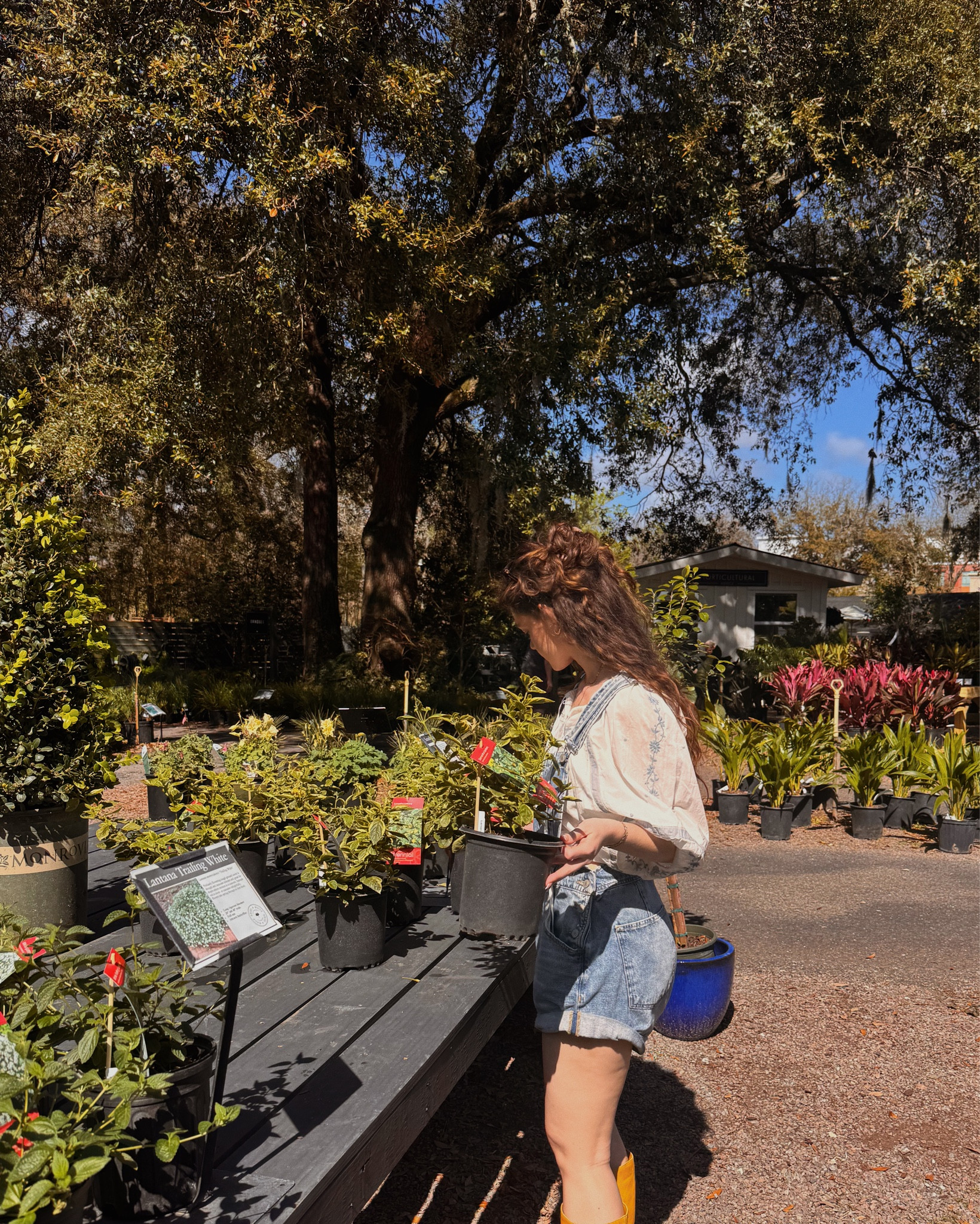 Overalls in spring time 

#LTKSeasonal #LTKootd
