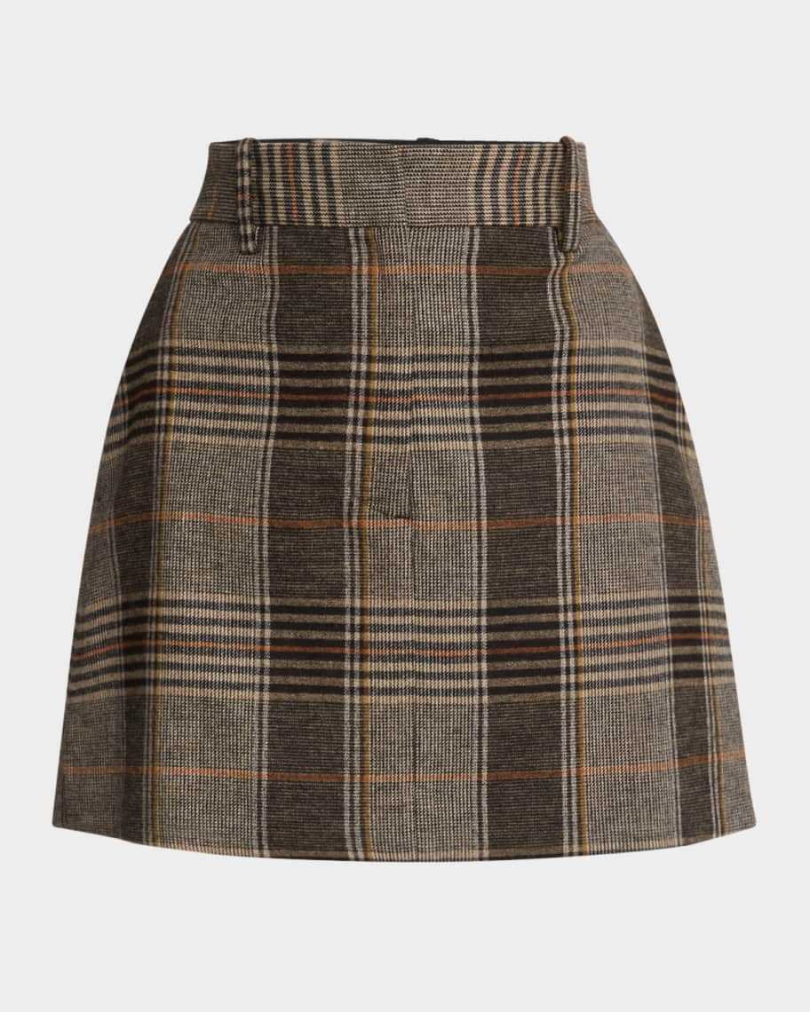ARGENTPlaid-Print Tailored Mini Skirt$295Earn a $50-$500 Gift Card with code AUGUST Starting at $... | Neiman Marcus