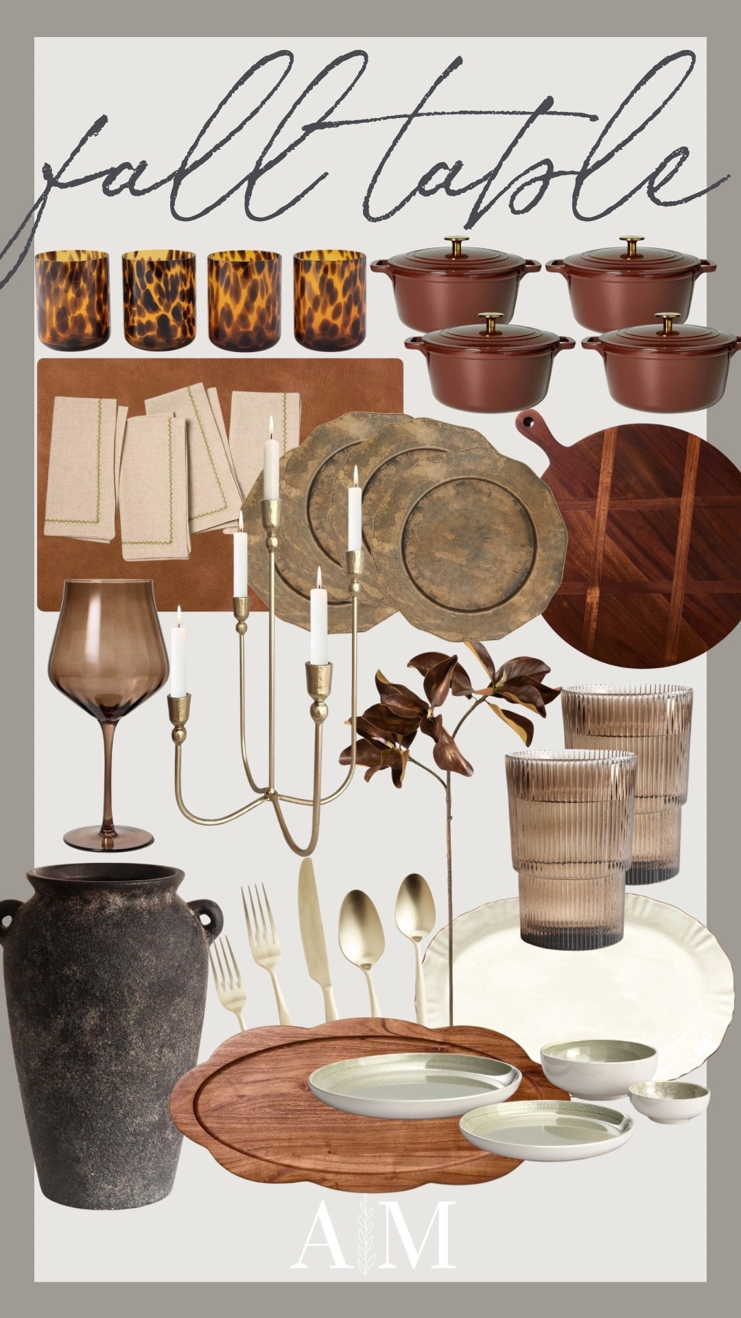 Fall tablescape must-haves that make hosting easy and cozy. Think warm vibes, cute details, and all the little things that bring the autumn feels. Perfect for casual dinners or holiday get-togethers! #FallTablescape #CozyVibes #TableGoals #LTKHome #EasyEntertaining #AutumnFeels #HostessWithTheMostess #HomeDecorFun #GatherRound #SeasonalStyle

#LTKSeasonal #LTKHome #LTKautumn