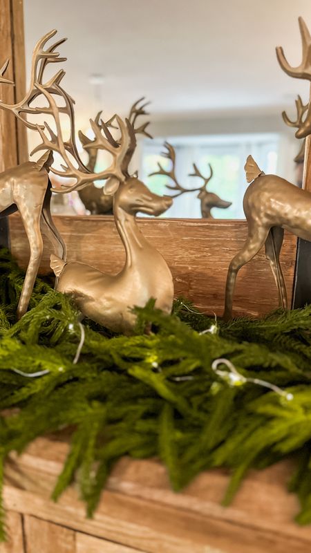 PB Brass Reindeer Dupe 🦌 Grab your favorite gold spray paint and these beautiful $5 metal Dollar Tree reindeer and you’ve got a quick and easy DIY dupe that is timeless!

#LTKhome #LTKSeasonal #LTKHoliday