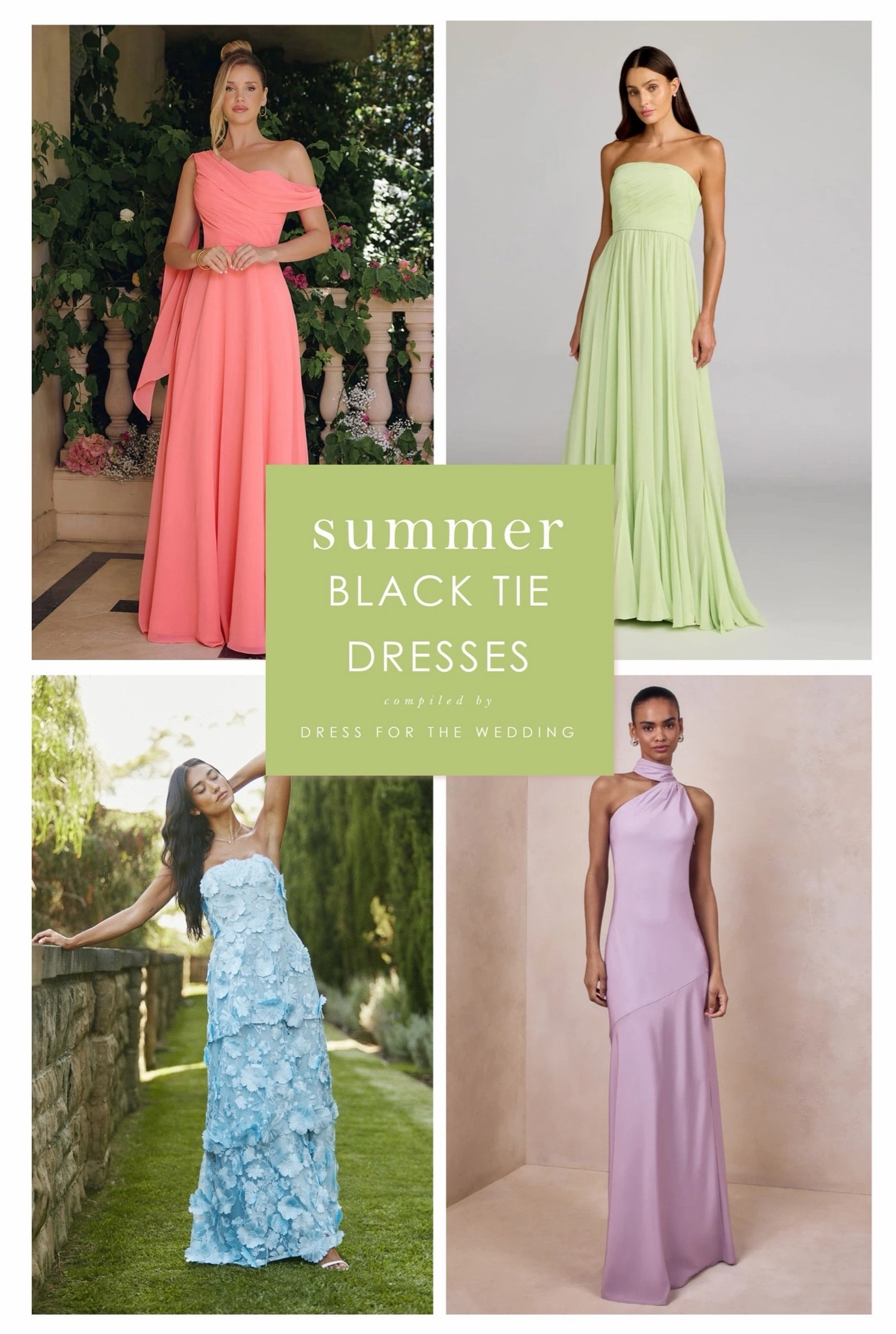 Summer black tie weddings require a lighter, brighter formal approach 🌸 We found 30 formal dresses and floor-length gowns that are appropriate for a summer black tie dress code. Full length gowns in pretty prints and colors for summer black tie wedding guest attire. July wedding guest, August wedding guest. 🩷🩵💛🧡💚💜

#LTKWedding #LTKgrwm #LTKootd
