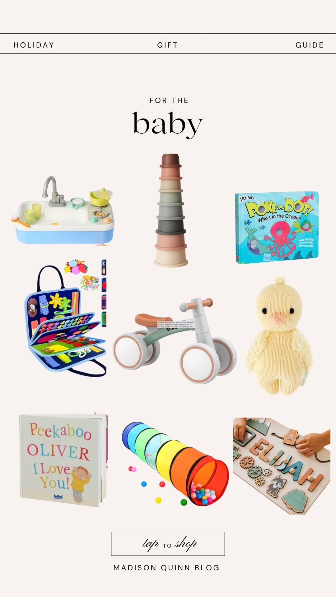 Baby gift guide! 

#LTKHoliday #LTKGiftGuide #LTKBaby