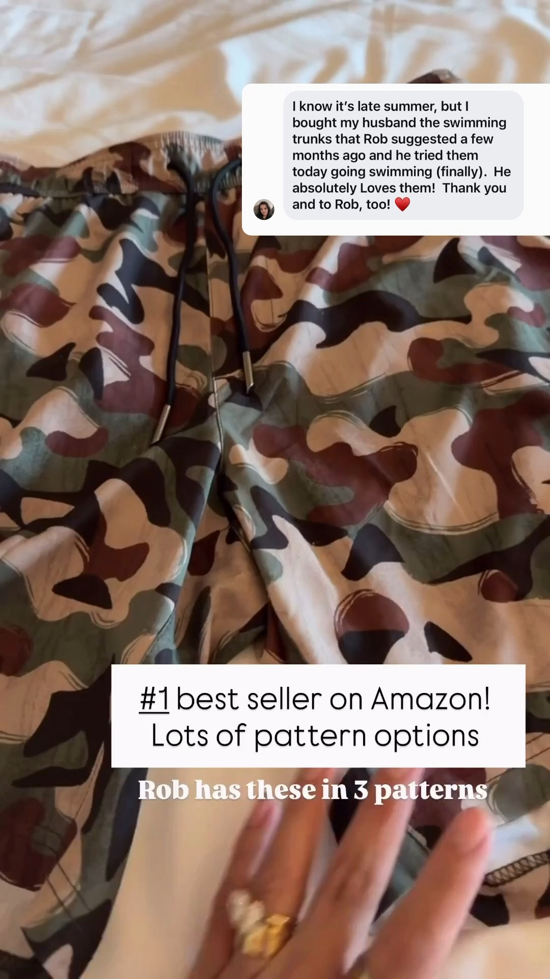Does does an XL in them

#LTKSaleAlert #LTKSwim #LTKMens