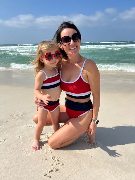 Rosemary beach
Matching / twin / mommy and me / family outfit / Memorial Day / USA / red white and blue / 4th of July / Fourth of July / vacay / vacation / swimsuit/ swimwear / bikini / highrise 