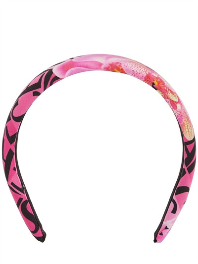 Silk logo headband - Versace - Women | Luisaviaroma | Luisaviaroma