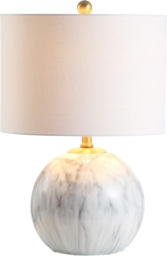 JONATHAN Y JYL1064A Luna 21.5" Resin LED Table Lamp Classic Glam Bedside Desk Nightstand Lamp for... | Amazon (US)