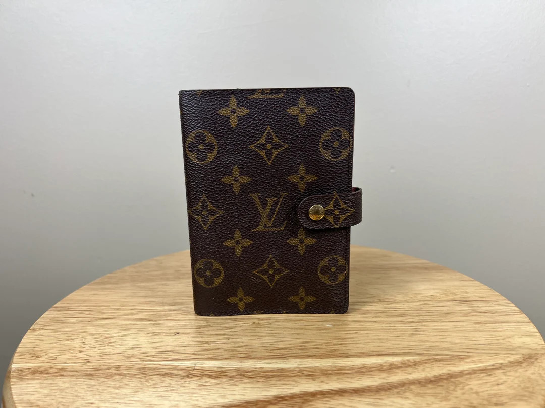 Authentic Louis Vuitton Monogram Agenda PM Notebook Cover - Etsy | Etsy (US)
