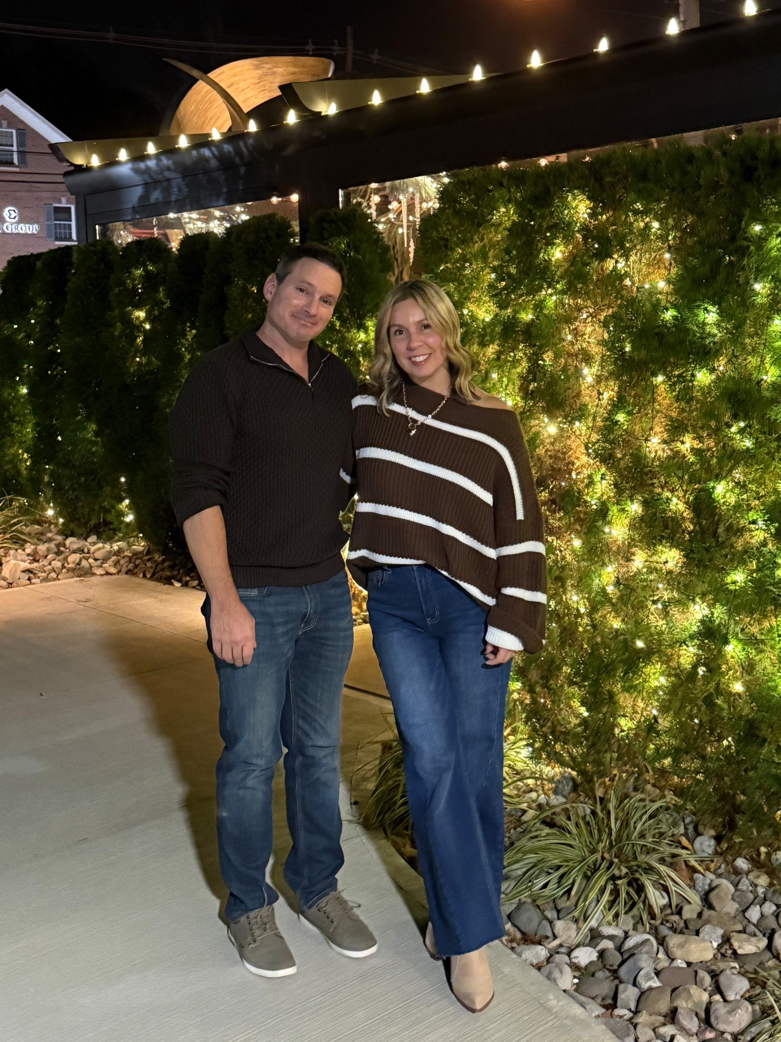 Date night outfits! I’m wearing a medium in the jeans and off the shoulder sweater

#LTKootd #LTKMens #LTKFindsUnder50