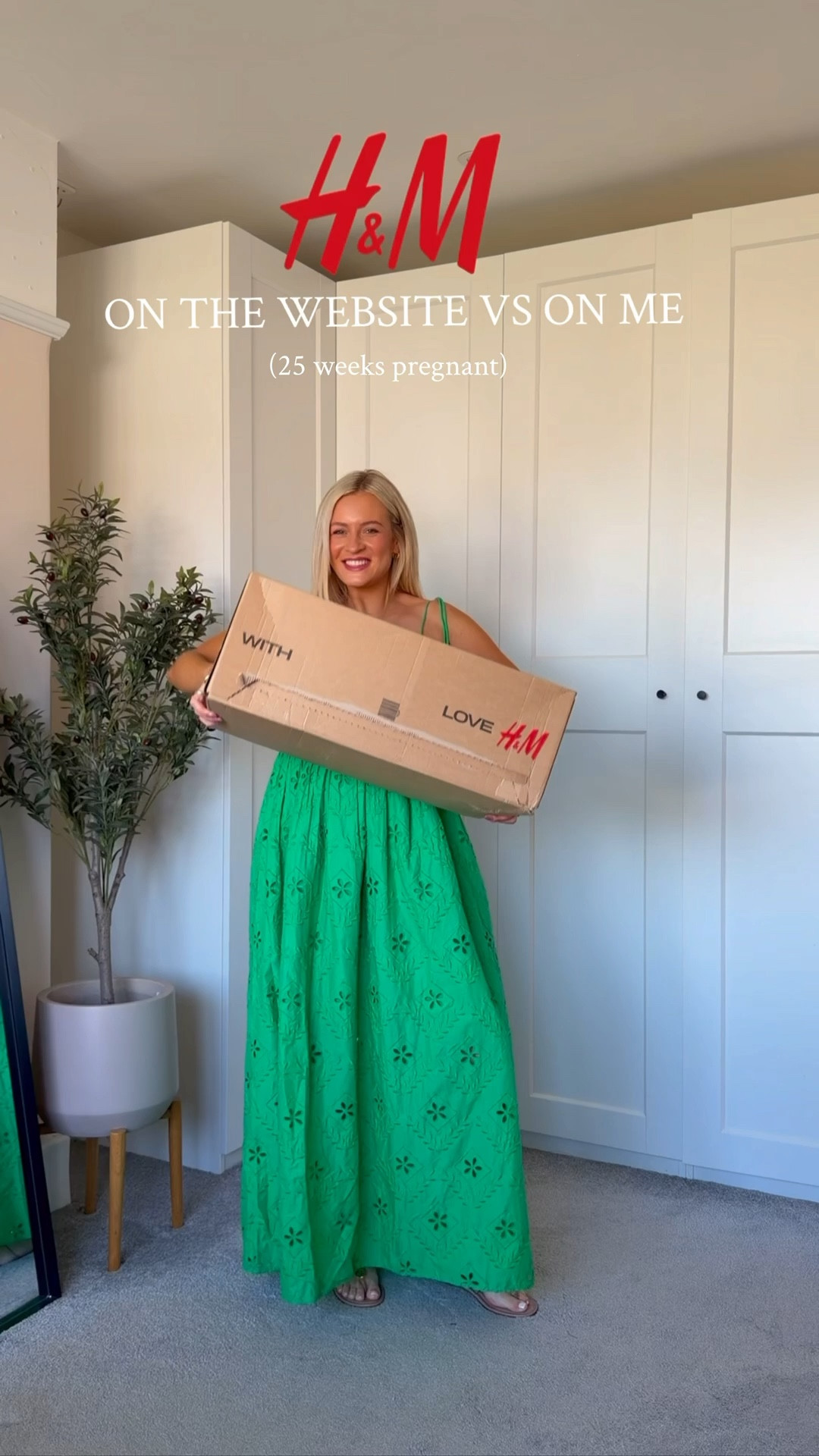 H&M on the website vs on me 🍦I found some winners 😍! Some beaut summer dresses and some easy everyday outfits I know I’m going to reach for loads!! 

Wearing size M - 6 months pregnant xx 

Hm, hm new in, spring outfits, bump friendly outfits, pregnancy outfits, 

#LTKmaternity #LTKdresses #LTKspring