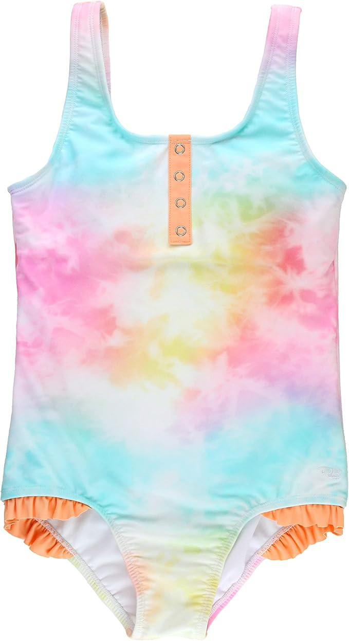 RuffleButts Tween Girls One Piece Swimsuit with UPF 50+ Sun Protection | Amazon (US)