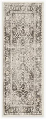 Ruggable – Kamran Hazel – Machine Washable Runner Rug – Pet & Child Friendly – Stain & Water Resista | Amazon (US)