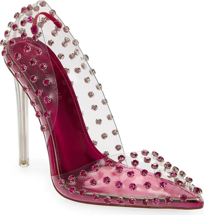 Tucker Clear Pointed Toe Pump | Nordstrom