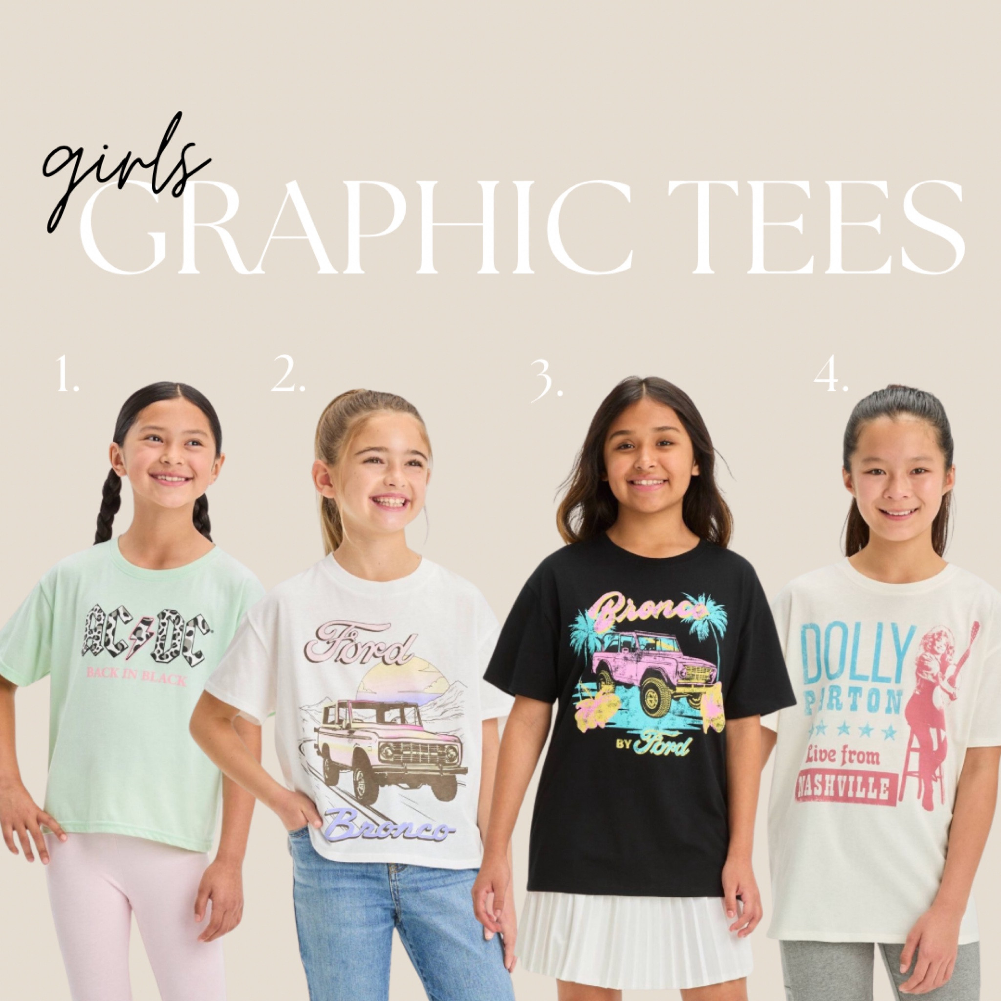 Girls graphic tees @ Target 

#LTKKids #LTKStyleTip #LTKFindsUnder50