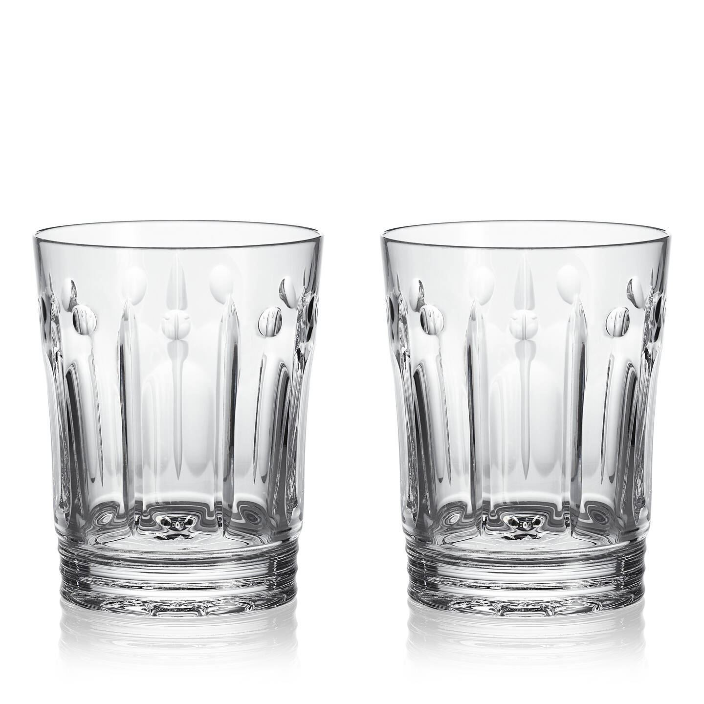 Winter Wonders DOF Clear Rose Set/2 | Waterford | Waterford