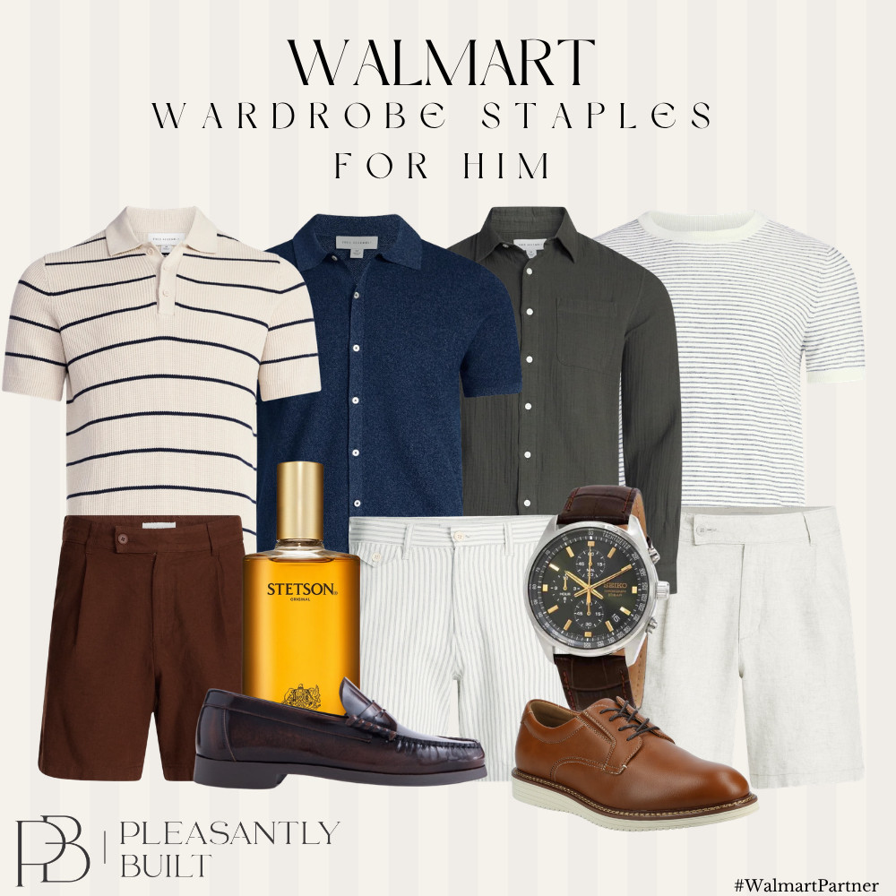 Classic men’s style with an elevated casual feel 👌 From polo short sleeve sweaters and crisp button-front shirts to linen shorts, twill pants, relaxed jeans, loafers, sunglasses, and the perfect cologne spray — these Walmart finds make everyday dressing look polished, effortless, and affordable. ☀️🕶️👞
#LTKmens #LTKstyle #LTKfinds #WalmartFashion #WalmartFinds #MensFashion #MensStyle #CasualStyle #SmartCasual #Menswear #SummerStyle #EverydayStyle #PoloStyle #ButtonDownShirt #LinenShorts #Loafers #MensAccessories #SunglassesStyle #CologneCollection #TwillPants #DenimStyle #ChoreJacket #WeekendStyle #AffordableFashion #MensOutfits #ClassicStyle #VacationStyle #FashionFinds #ModernMenswear #LTKunder50 #pleasantlybuilt 

 #LTKWorkwear #LTKTravel #LTKMens