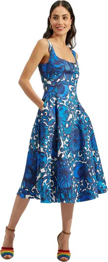 Sophia Dress Anemone Blue | Nordstrom