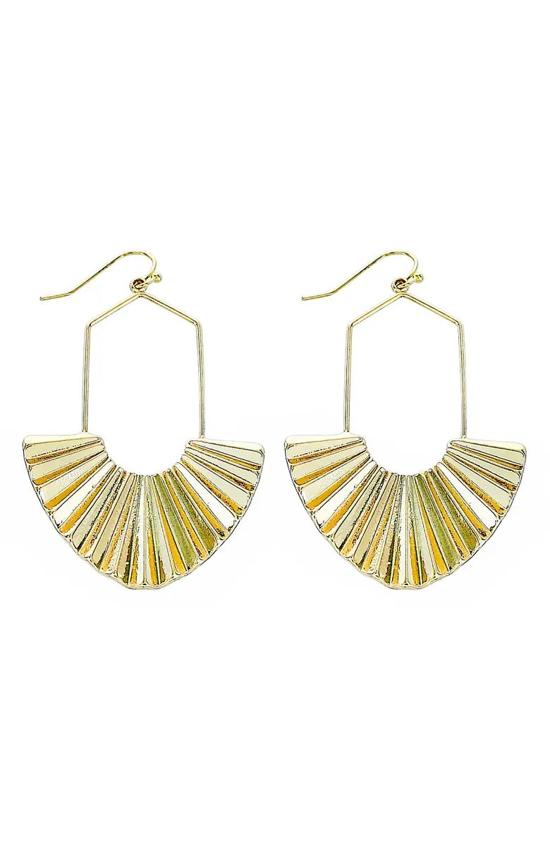 Deco Sunrays Drop Earrings | Nordstrom