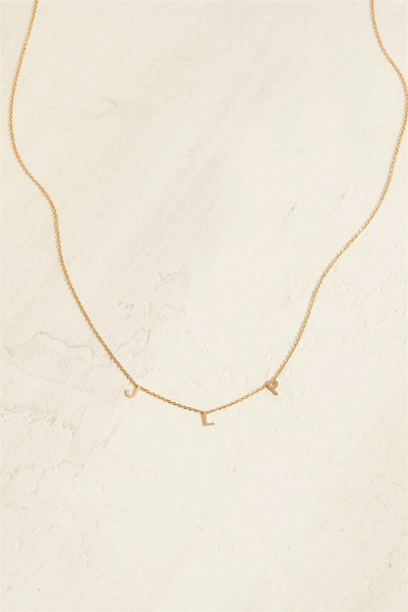 Personalized Cheyenne Necklace - Letters | Set & Stones